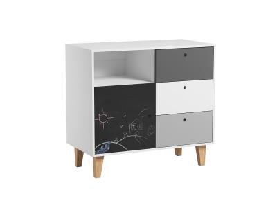 VOX Commode &agrave; langer Concept - Noir