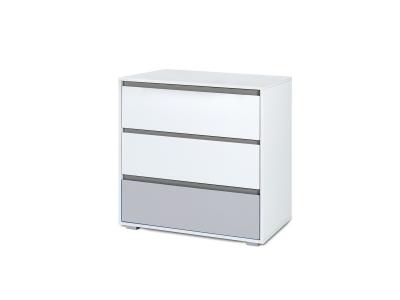 PETITS MEUBLES Commode &agrave; langer littlesky by klups dalia - blanc