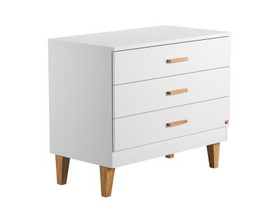 Commode &agrave; langer Lounge - Blanc