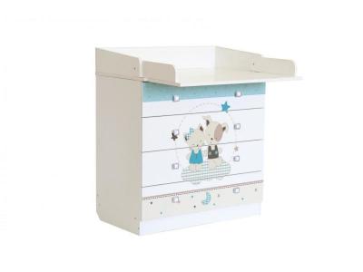 GENERIQUE Commode &agrave; langer volga best friend blanc 1288.9.6