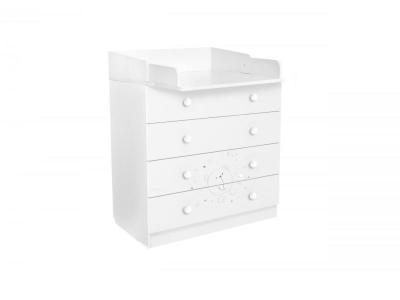 GENERIQUE Commode &agrave; langer volga teddy blanc 0001530.9