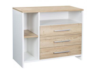 SCHARDT  Commode table &agrave; langer, plan &agrave; langer Eco Plus bois blanc