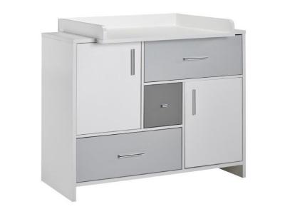 SCHARDT  Commode &agrave; langer Candy Grey
