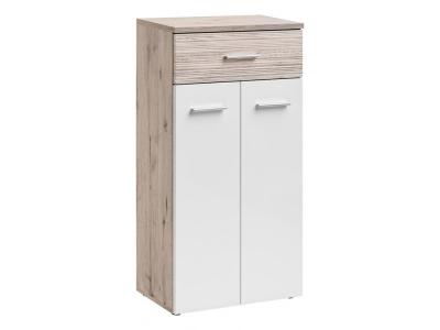 Commode de rangement - gustavo - 60 x 35 x 110 cm