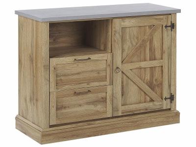 Beliani - Commode en bois clair TORONTO 
