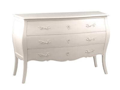 Commode Amadeus longue 3 tiroirs murano ca Amadeus Blanc 