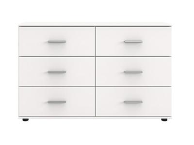 Pegane Commode design 4 tiroirs - Blanc