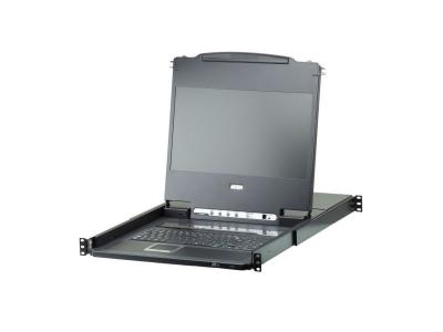 Cl6708mw Console Kvm Lcd Fullhd 8 Ports Dvi/usb/hp Aten
