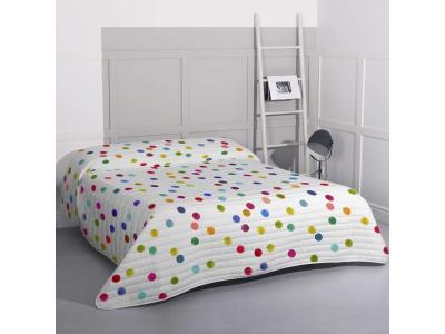 HAPPY FRIDAY Couvre-lit 100% Coton Multicolore 180x260 cm
