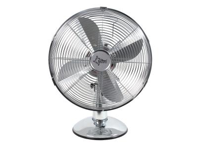 SUNTEC WELLNESS  - Ventilateur de table suntec CoolBreeze 3000 Chrome 35W 3 vitesses &oslash; 30cm gris