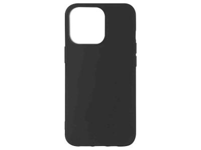 AVIZAR Coque Apple iPhone 13 Pro Max R&eacute;sistante Silicone Gel Flexible Fine L&eacute;g&egrave;re Noir 