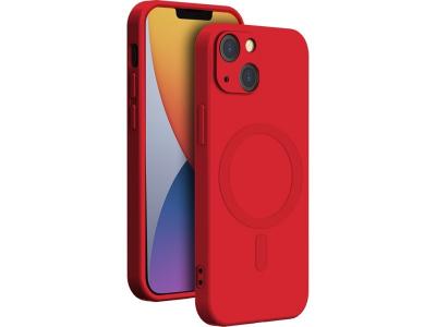 BIGBEN CONNECTED Coque Compatible MagSafe Silicone Rouge pour iPhone 14 Bigben - Neuf