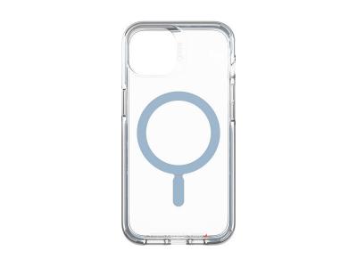 GEAR4 Santa Cruz Snap coque de protection pour iPhone 13 Housse Bleu, Transparent - Neuf