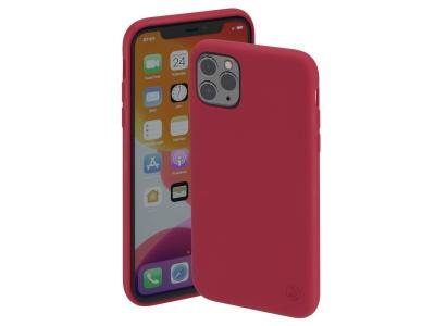 HAMA Coque de protection Finest Feel pour iPhone 11 Pro, rouge - 