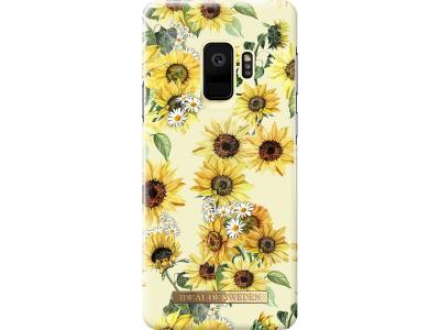 IDEAL OF SWEDEN Coque pour Samsung Galaxy S9 Magn&eacute;tique Sunflower Lemonade jaune