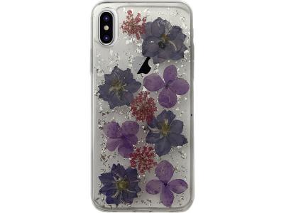  Coque Glam Hippie Chic fleurs violet IP X/XS Puro IPCXHIPPIEC2VIO