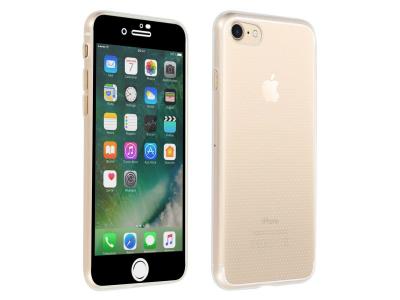 AVIZAR Coque iPhone SE 2022 / 2020 et 8 / 7 Silicone + Film Ecran Verre Tremp&eacute; - Noir