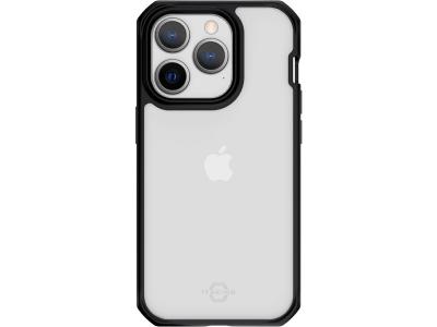 ITSKINS  ithybridsolidip14pbk - coque hybrid r solid transp contour noir ip14 pro