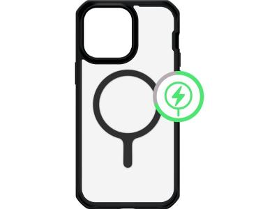ITSKINS Coque pour iPhone 14 Pro Max Renforc&eacute;e Hybrid Solid Compatible MagSafe Transparent