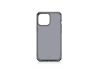 ITSKINS  Coque renforc&eacute;e pour iPhone 13 Spectrum Clear Gris Anthracite