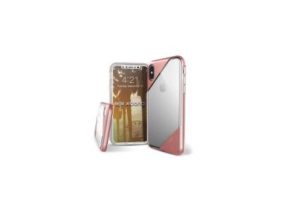 XDORIA Coque DASH de X-Doria pour iPhone X rose et transparent