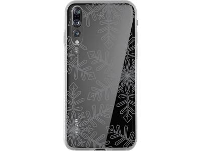 BIGBEN CONNECTED Coque rigide transparente Flocons de Neige pour Huawei P20 Pro - Neuf