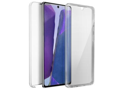AVIZAR Coque Samsung Galaxy Note 20 Protection Arri&egrave;re Rigide Avant Souple Transparent