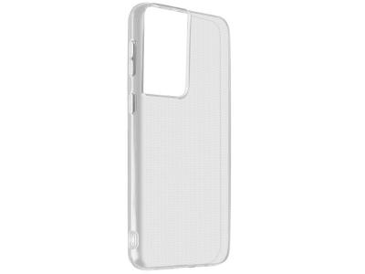 AVIZAR Coque Transparente pour Samsung Galaxy S21 Ultra - Silicone Souple