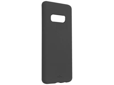 PURO  COQICONGS10EG - Coque Icon soft+microfibre inside gris G S10E