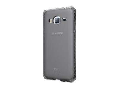 ITSKINS  Coque Semi-Rigide Spectrum Noire Translucide pour Samsung Galaxy J3 J320