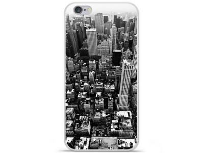 1001 COQUES Coque en silicone imprim&eacute;e compatible Apple iPhone 7 Plus City 