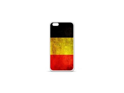 1001 COQUES Coque en silicone imprim&eacute;e compatible Apple iPhone 7 Plus Drapeau Belgique 