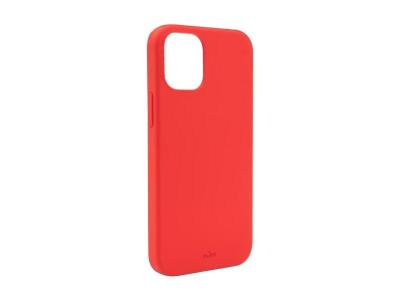 PURO Coque Silicone Icon Rouge pour iPhone 12 / 12 Pro  - Neuf