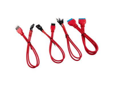 CORSAIR  - Kit d'extension gain&eacute; pour panneau avant (30 cm) - Rouge