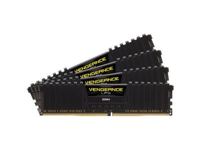 CORSAIR  Vengeance LPX Black 64 Go (4x16Go) 3000MHz 64GB CL16