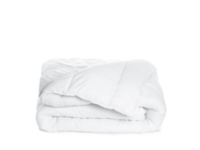 BLEU CALIN Couette segmentable pour lavage facile - 220x240cm - Blanc - Blanc