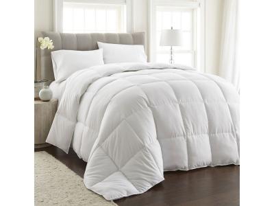 ALPES BLANC Couette temp&eacute;r&eacute;e 220 x 240 cm 90% duvet - fabrication fran&ccedil;aise 