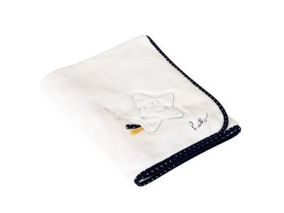 SAUTHON Couverture B&eacute;b&eacute; 75 X 100 Cm Hello - 