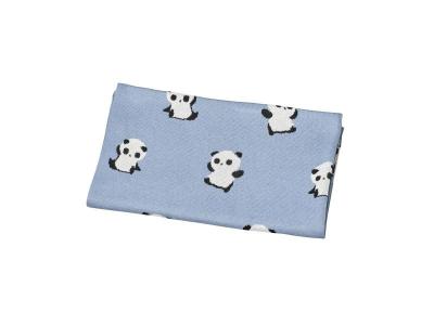 SAUTHON Couverture Maille B&eacute;b&eacute; Bleue Chao Chao -  Baby Deco
