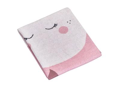 SAUTHON Couverture maille b&eacute;b&eacute; Miss Fleur de lune -  Baby Deco