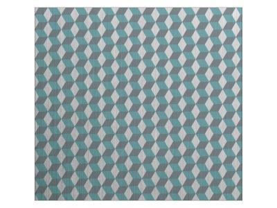CPM  - Cr&eacute;dence adh&eacute;sive en alu Cube - L. 20 x l. 20 cm - Gris - Cube