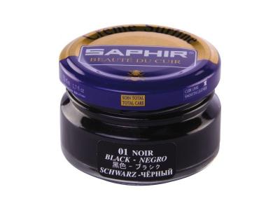 SAPHIR Pommadier pot 50ml noir 
