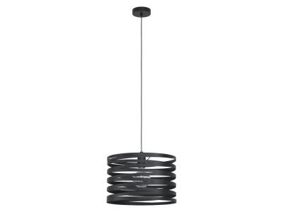 EGLO Cremella Plafonnier Suspension Cylindrique Noir