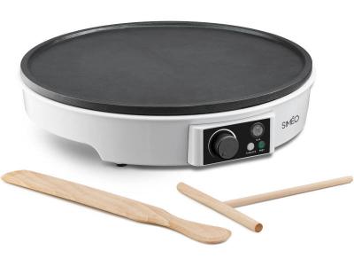 SIMEO Cr&ecirc;pi&egrave;re &eacute;lectrique 30 cm 1000W blanche 