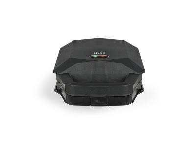 LIVOO Croque-gaufre 600w noir  - dop231 - dop231