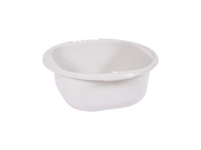 EDA  PLASTIQUE Cuvette ronde 5,3 L - Blanc c&eacute;rus&eacute; - &Oslash; 33,2 x H 13,1 cm