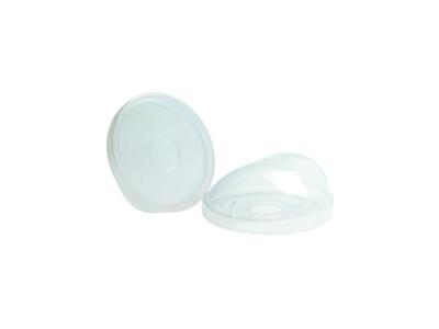 DBB REMOND  6 bo&icirc;tes de 2 coupelles d'allaitement souples transparent