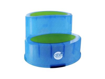 DBB REMOND  Marchepied - Bleu paillett&eacute; translucide 