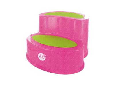 DBB REMOND Marche pied enfant antid&eacute;rapant rose paillet&eacute; - 