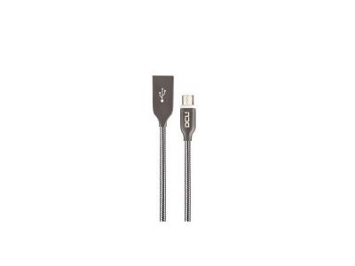DCU TECNOLOGIC BRAND Dcu Tecnologic Connection Usb A -micro Usb Pure Metal 1m Argent&eacute;